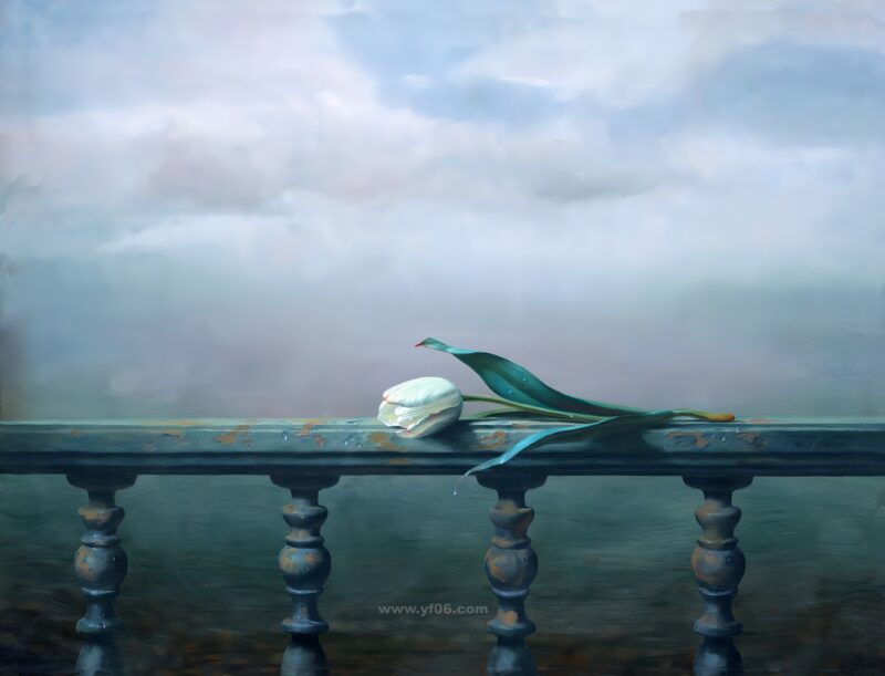 10p古典鲜花静物油画合集四十二-乙霏美术素材网