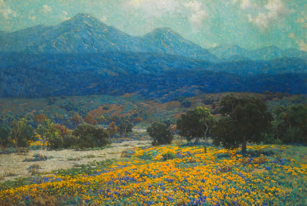 格兰维尔·雷德蒙德高清油画素材免费下载——风景1-乙霏美术素材网