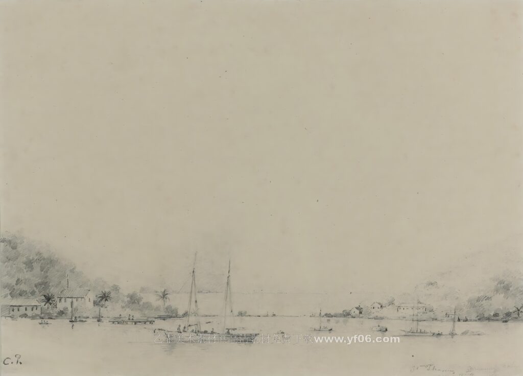 5p卡米耶·毕沙罗（Camille Pissarro）风景油画五-乙霏美术素材网