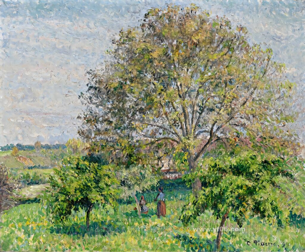 5p卡米耶·毕沙罗（Camille Pissarro）风景油画五-乙霏美术素材网