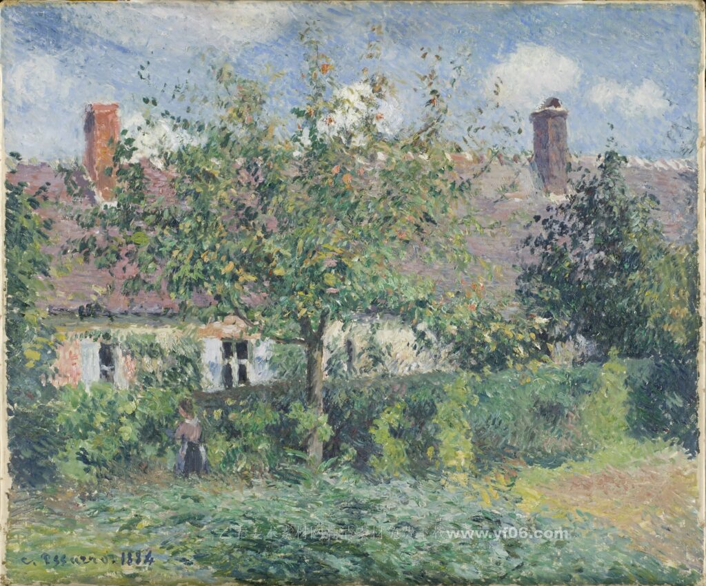 5p卡米耶·毕沙罗（Camille Pissarro）风景油画四-乙霏美术素材网