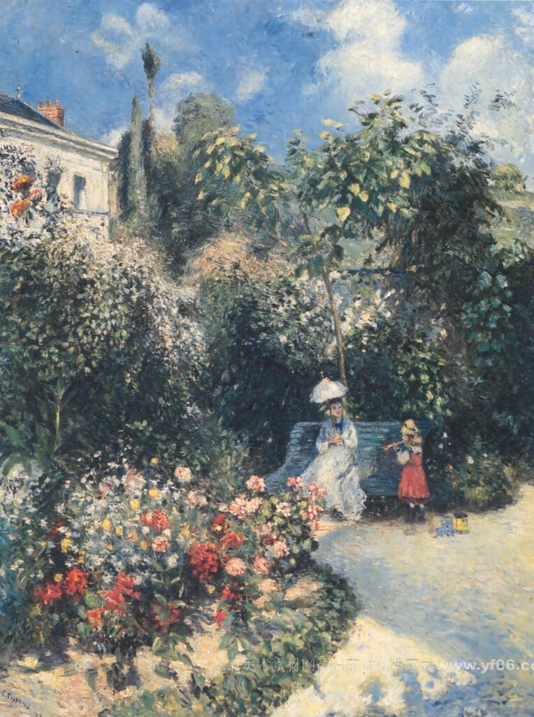 6p卡米耶·毕沙罗（Camille Pissarro）人物油画二-乙霏美术素材网