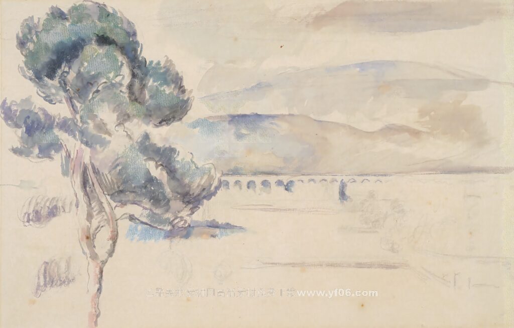 Cézanne_-_Das_Tal_des_Arc_mit_Viadukt_und_Pinie_014604