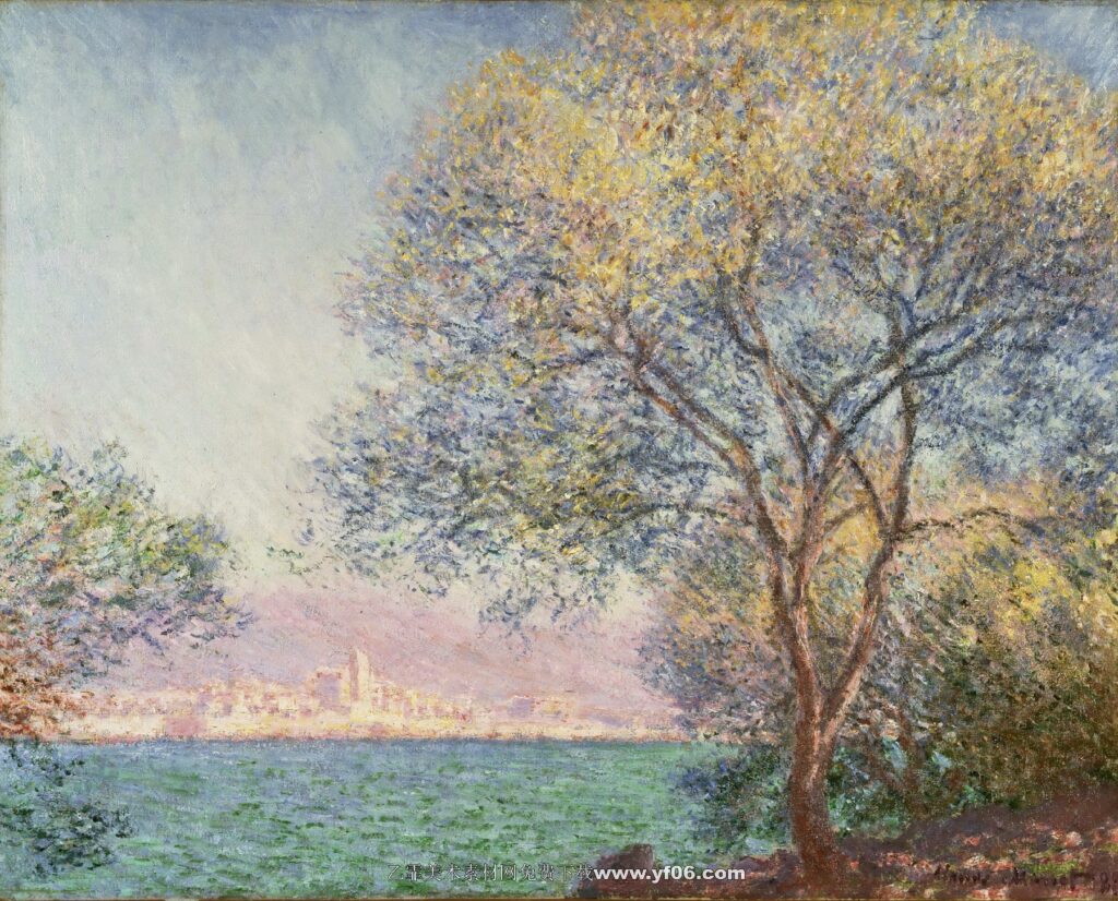 Claude Monet - Antibes, in the Morning, 1888-2