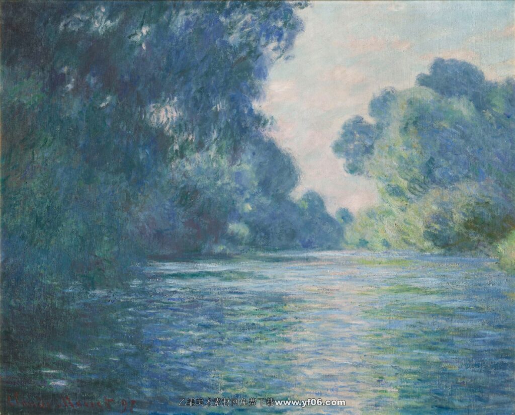 Claude Monet - Arm of the Seine near Giverny 02, 1897