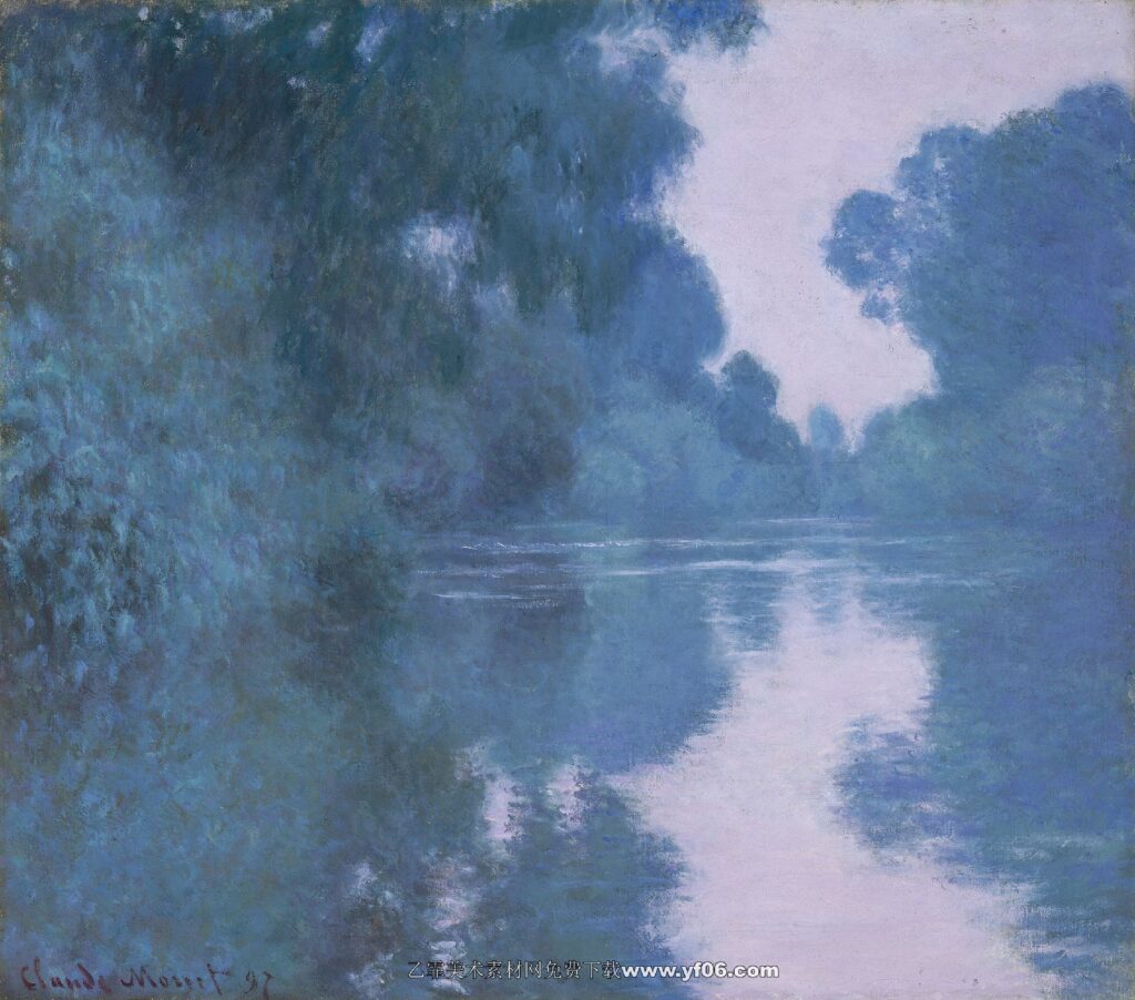 Claude Monet - Arm of the Seine near Giverny, 1897
