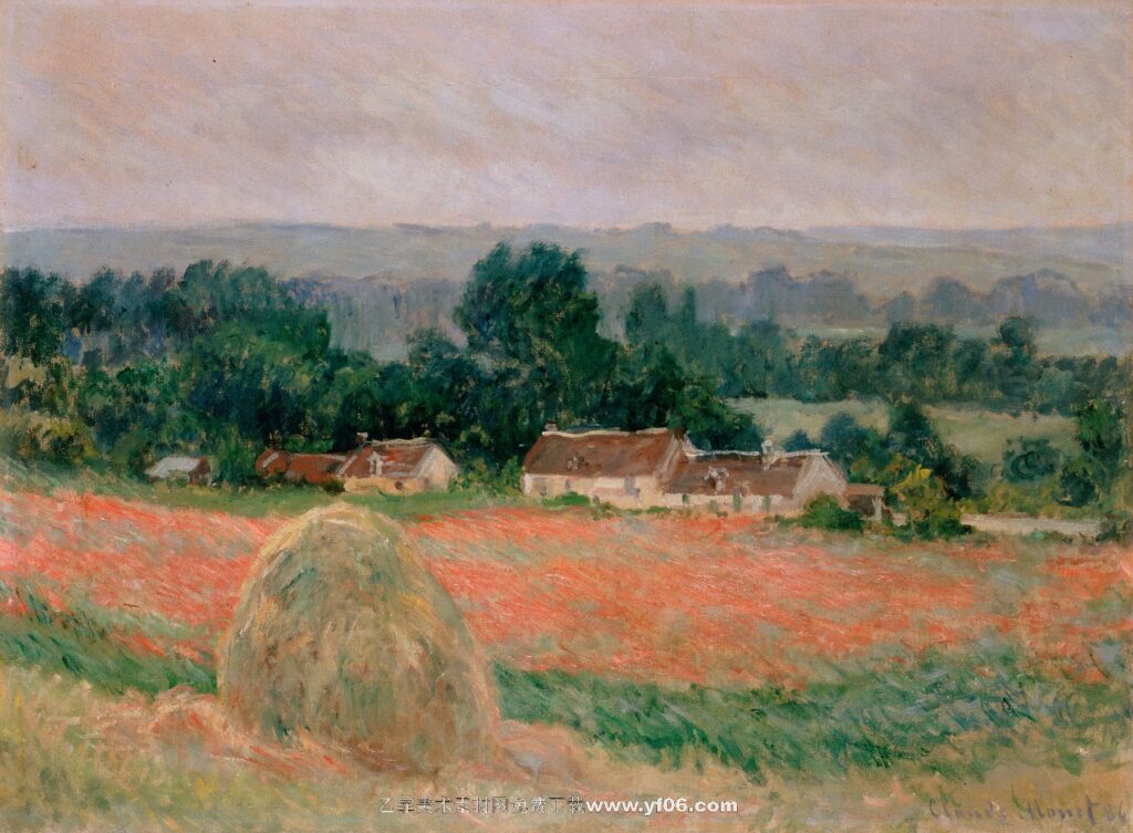 Claude Monet - Haystack at Giverny (1886)