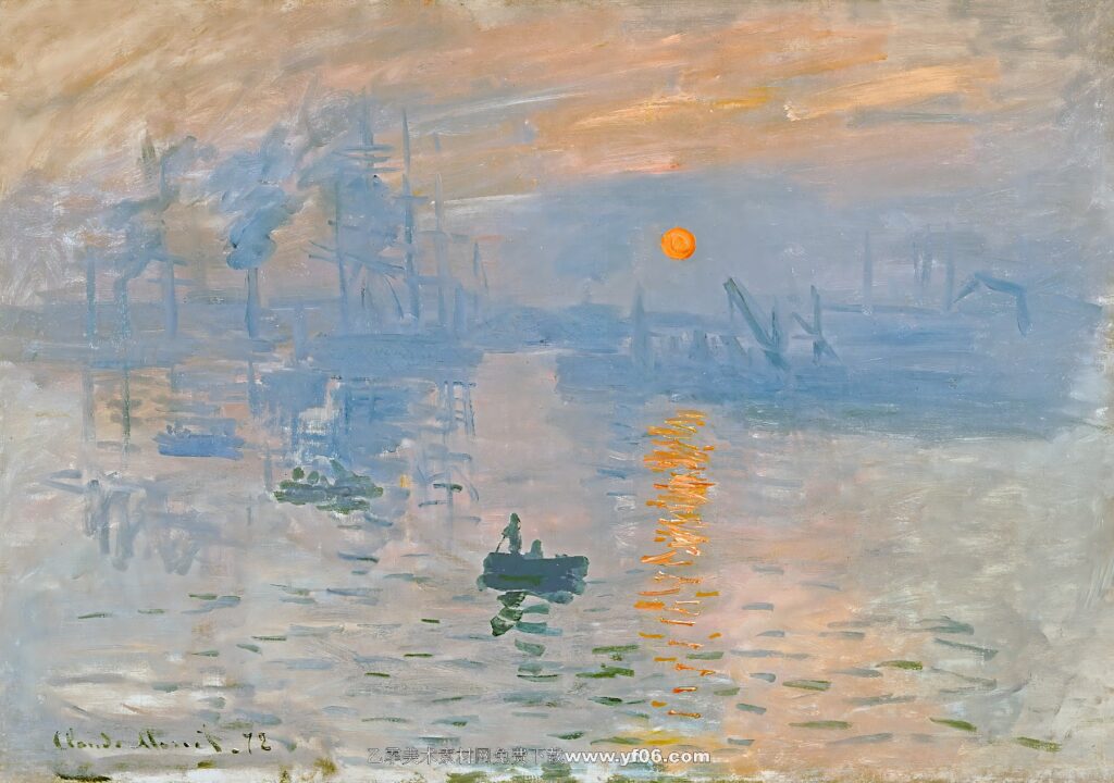 Claude Monet - Impression, Sunrise, 1873_022508