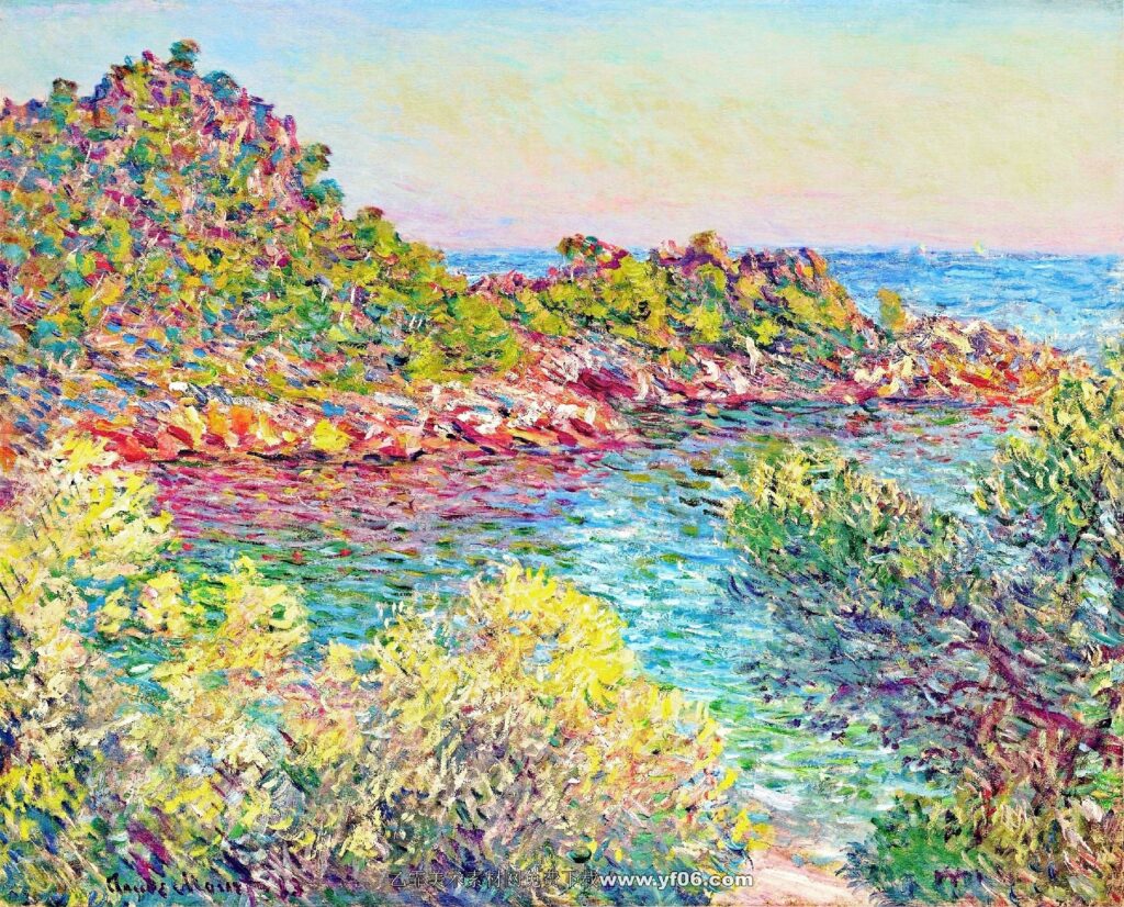 Claude Monet - Landscape near Montecarlo (1883)
