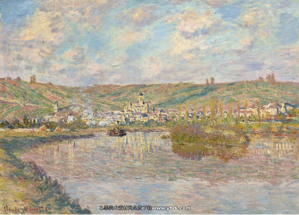 Claude Monet - Late Afrternoon, Vetheuil, 1880