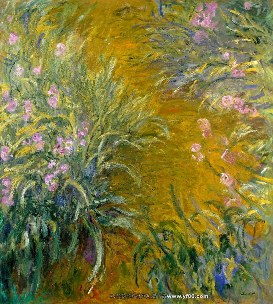 Claude Monet - Path through the Irises (1914-1917)