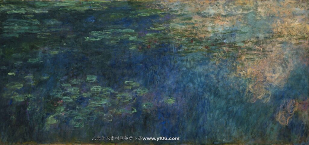 Claude Monet - Reflections of Clouds on the Water-Lily Pond (1914-1926)