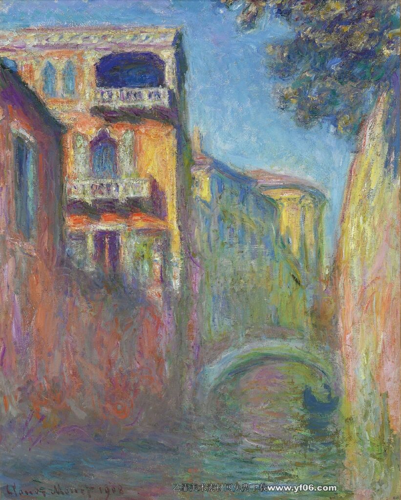 Claude Monet - Rio della Salute 01 (1908)