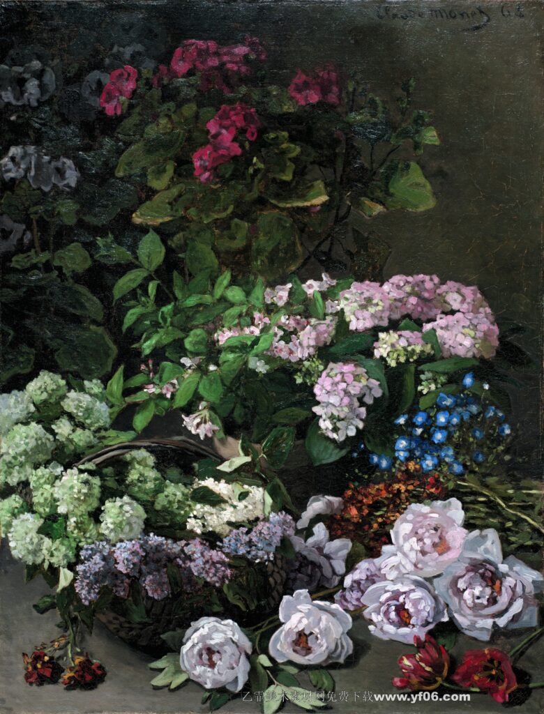 Claude Monet-Spring Flowers, 1864