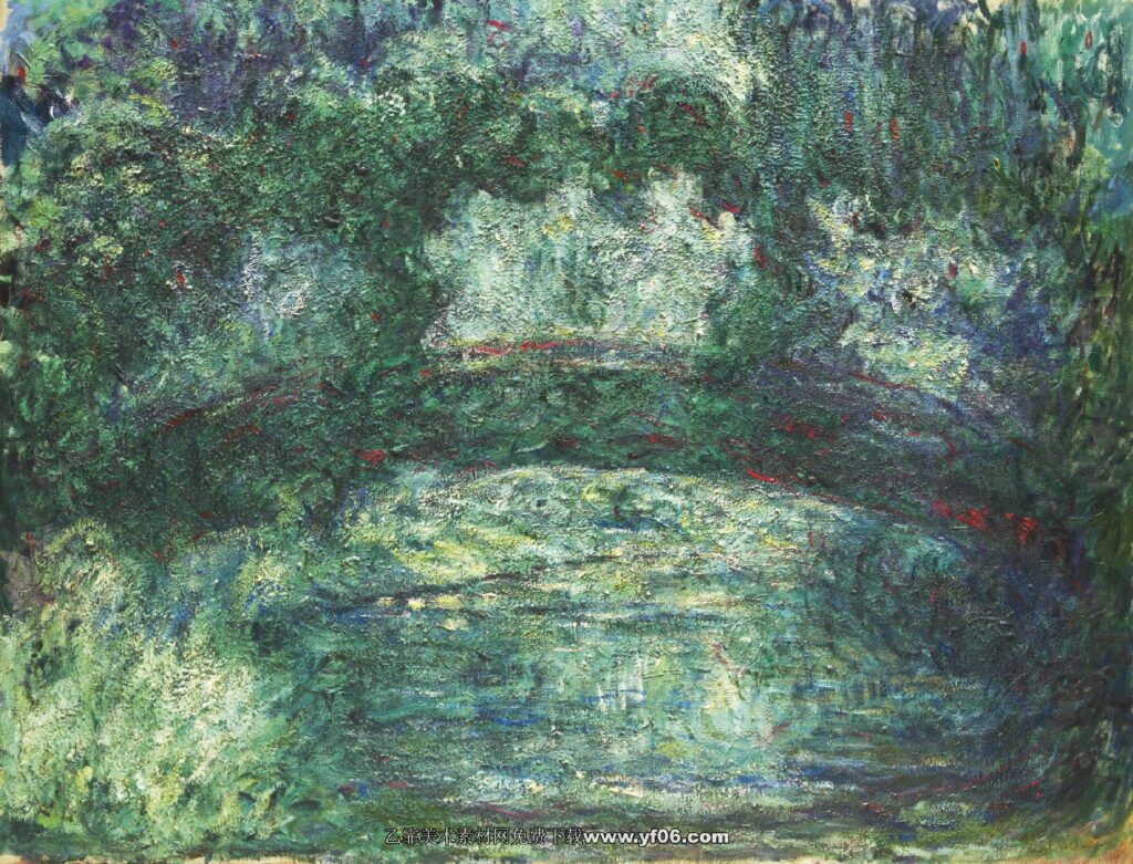Claude Monet-The Japanese Bridge 3, 1918-24