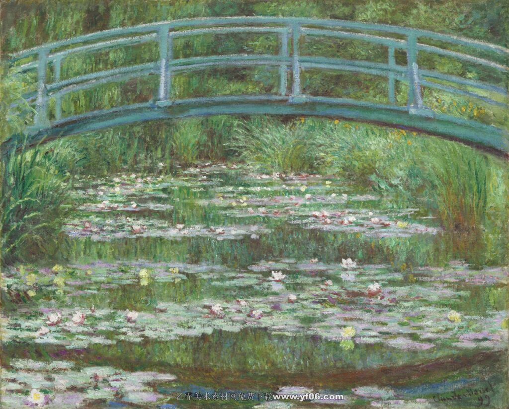 Claude Monet-The Japanese Footbridge 189