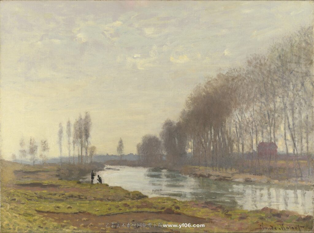 Claude Monet - The Petit Bras of the Seine at Argenteuil (1872)