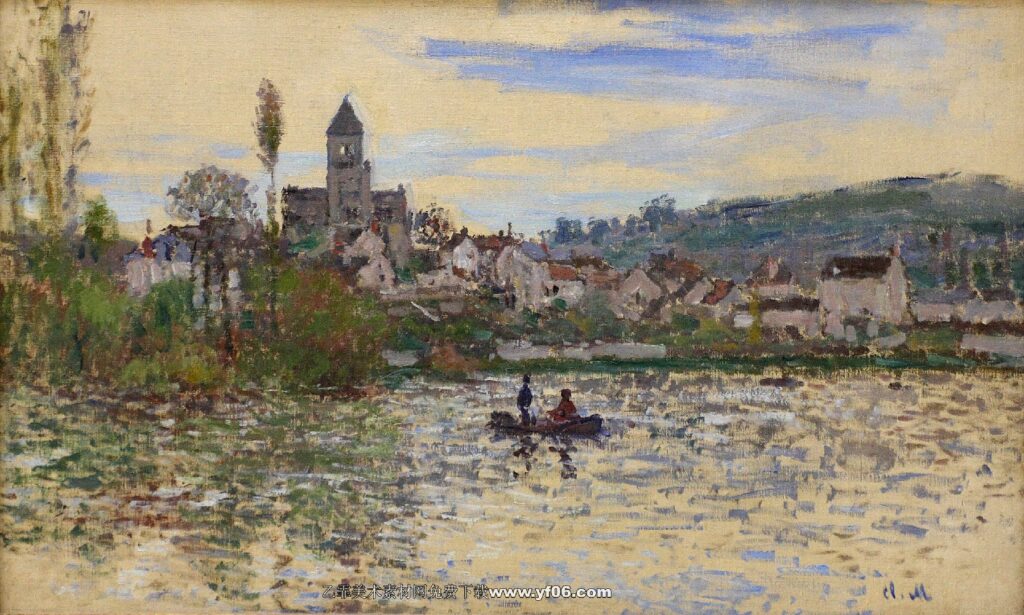 Claude Monet - The Seine at Vetheuil 3 (1879)