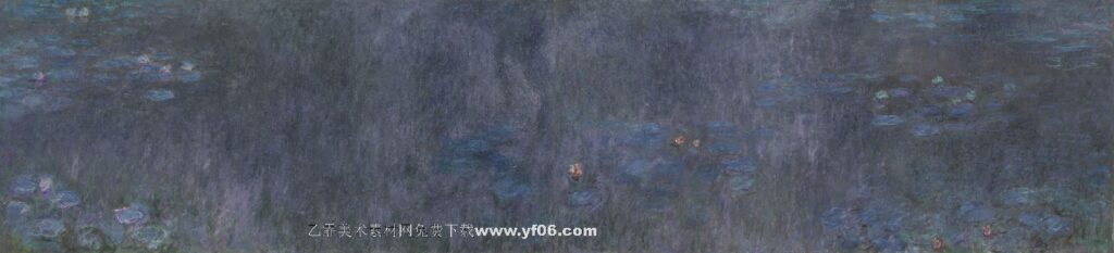 Claude Monet-The Water Lilies - Tree Reflections (1914 - 1926)