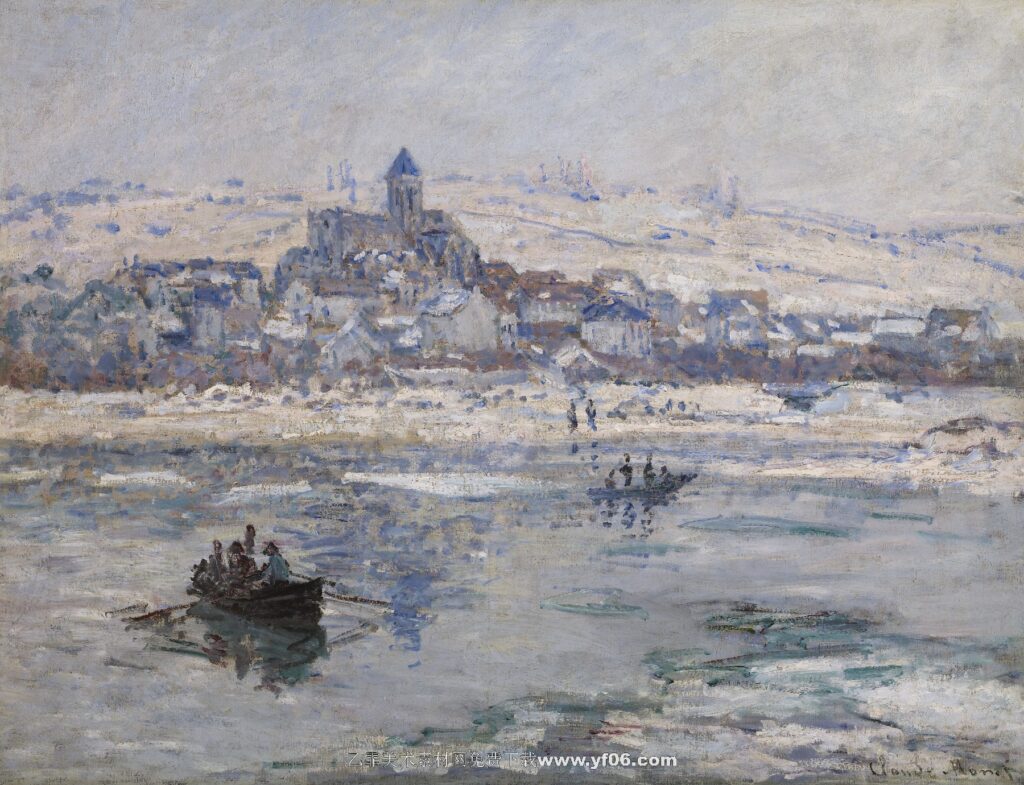 Claude Monet - Vetheuil in Winter, 1879