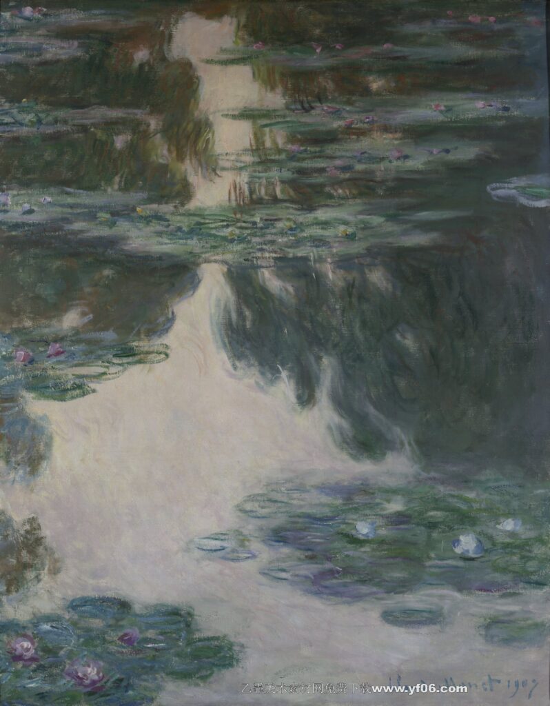 Claude Monet-Water Lilies, 1907
