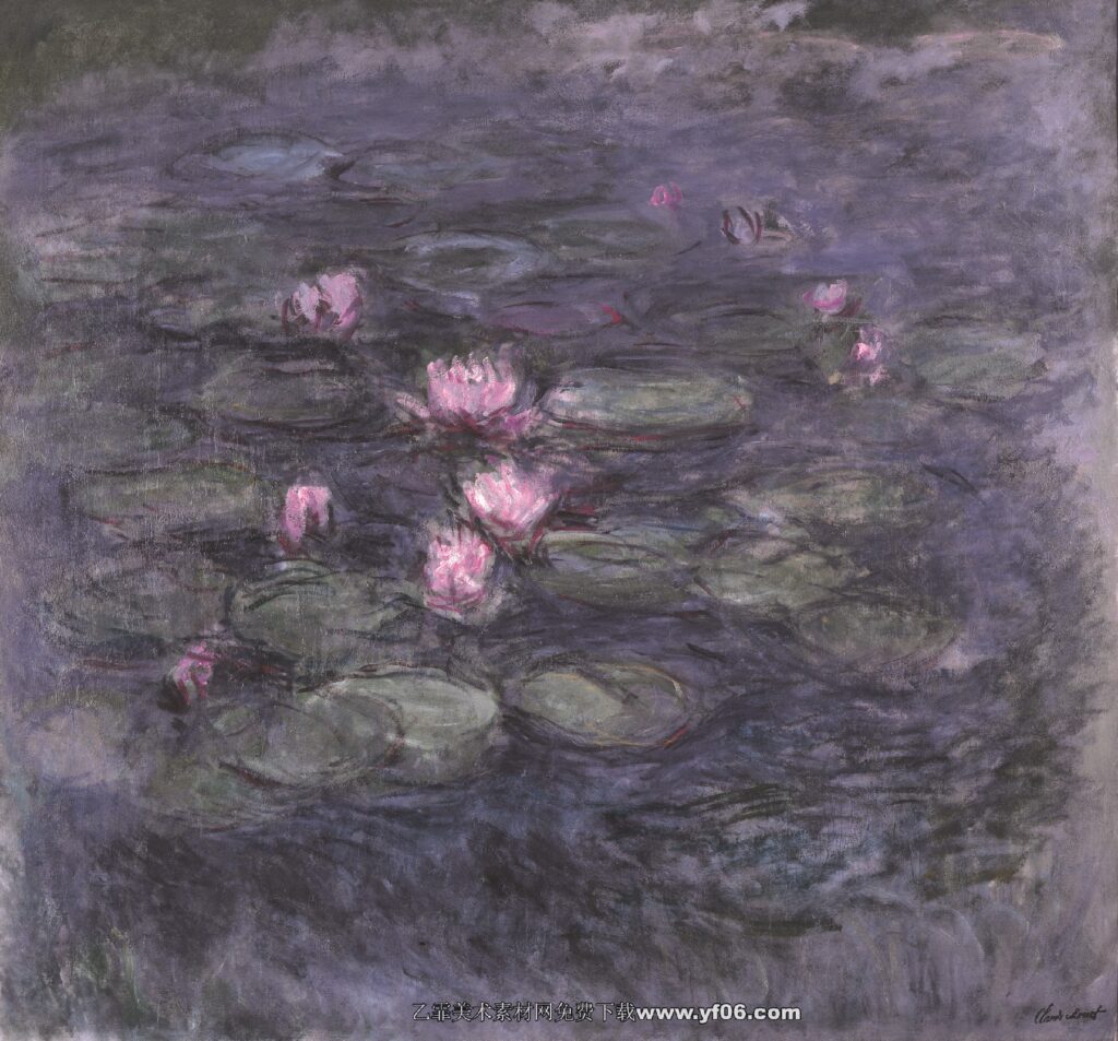 Claude Monet -Water Lilies, 1914