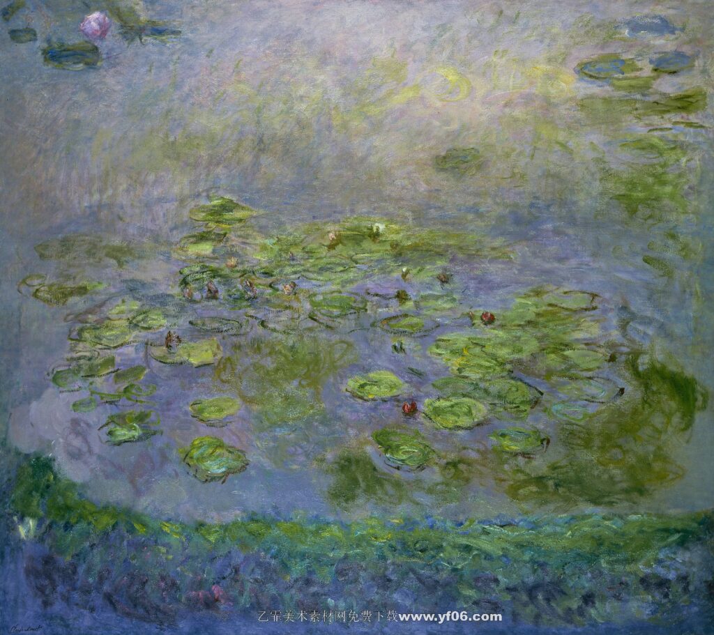 Claude Monet-Water Lilies, 1914-17 15