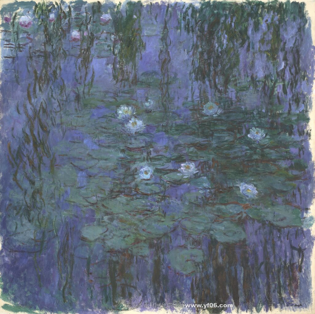 Claude Monet-Water Lilies, 1916-19 06