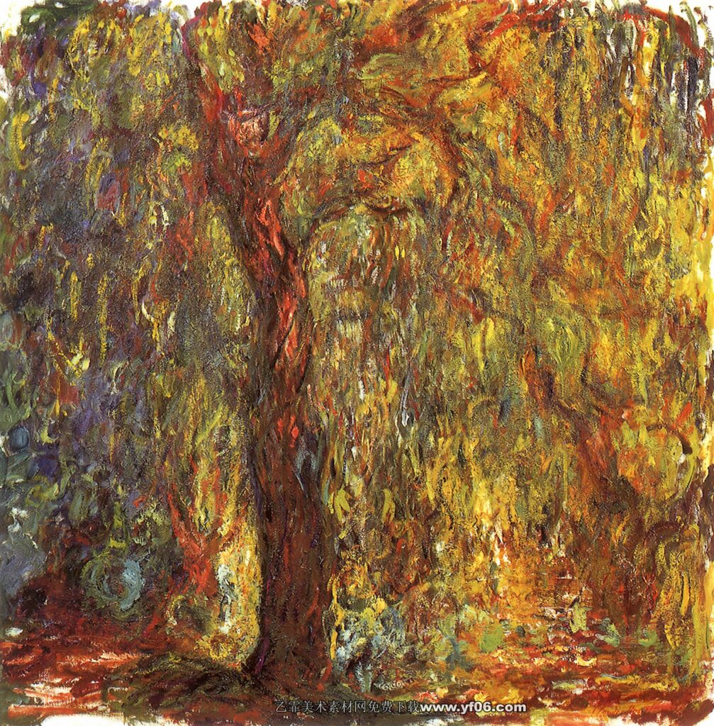 Claude Monet -Weeping Willow,