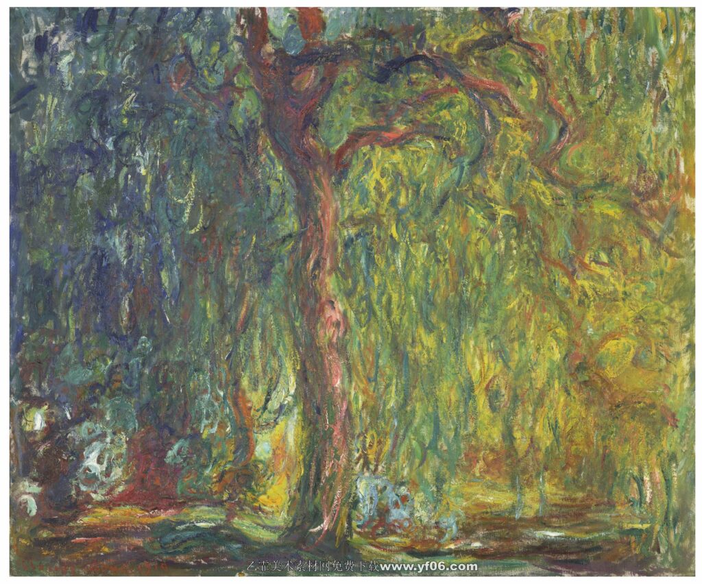 Claude Monet-Weeping Willow 1918–19