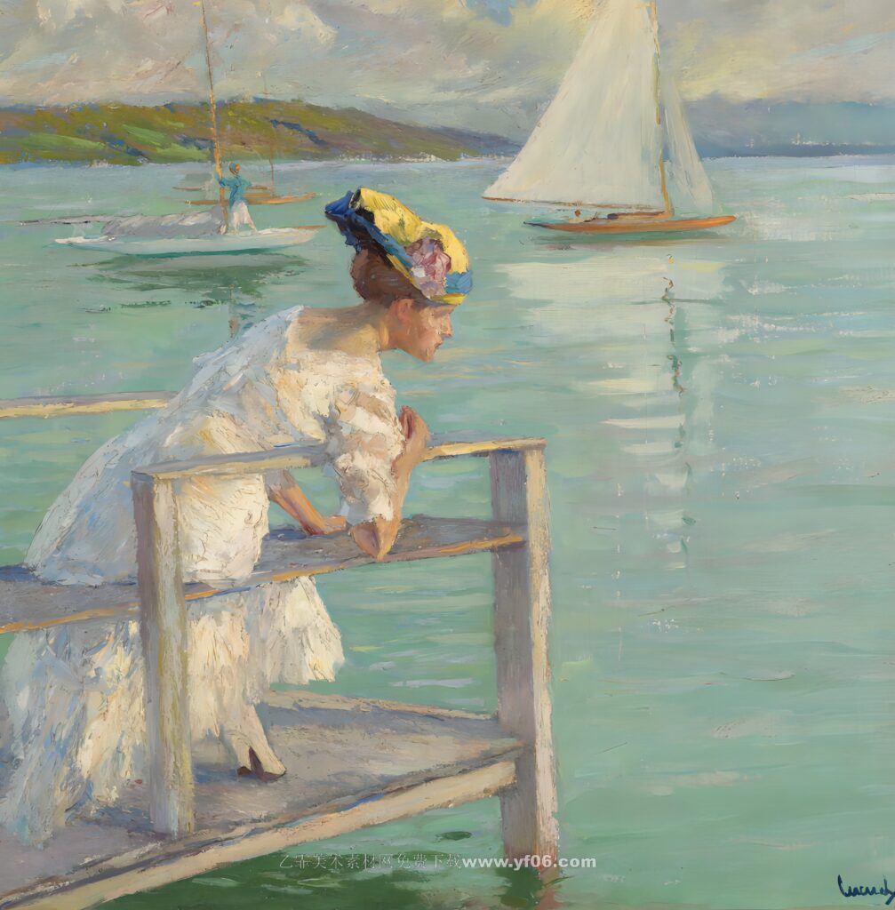 Edward Cucuel - On the Dock_012029