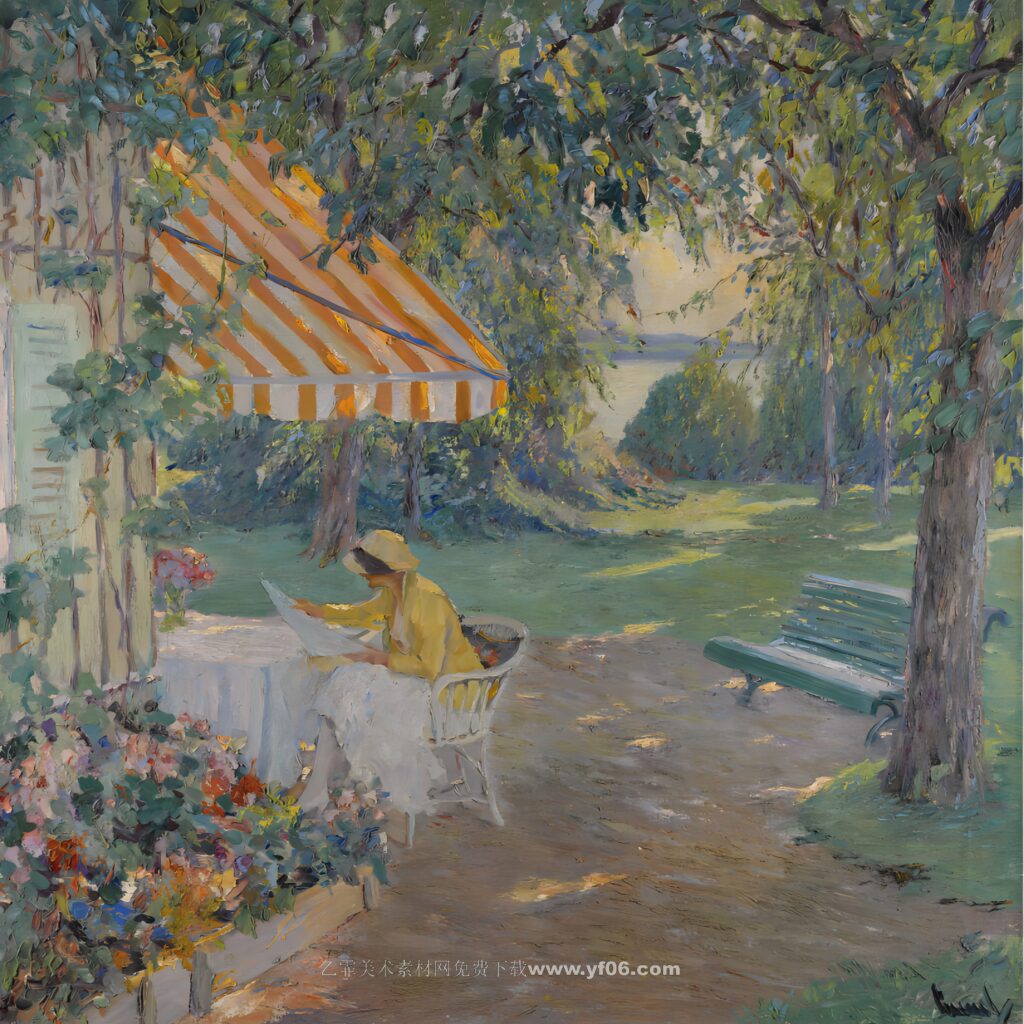 Edward Cucuel - Summer on Lake Starnberg_012021