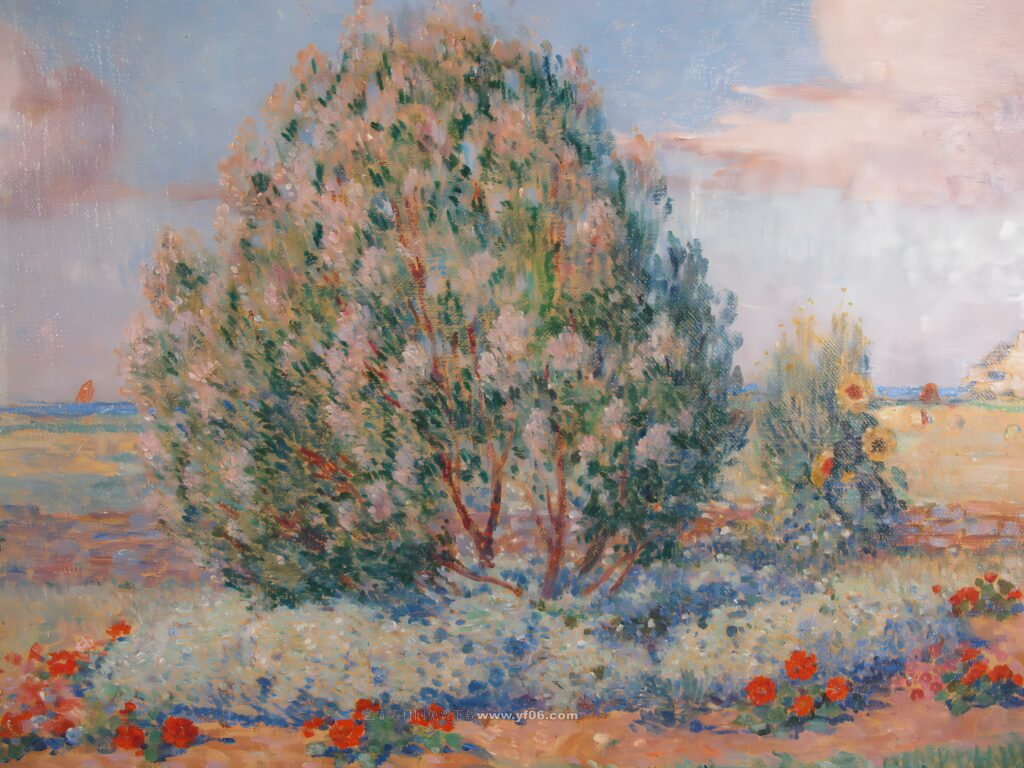 Flowerbed Oil on canvas Part 1_125922