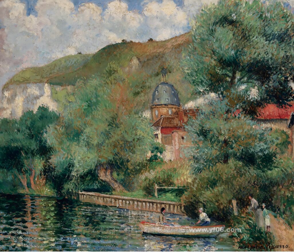 5p卡米耶·毕沙罗（Camille Pissarro）风景油画四-乙霏美术素材网