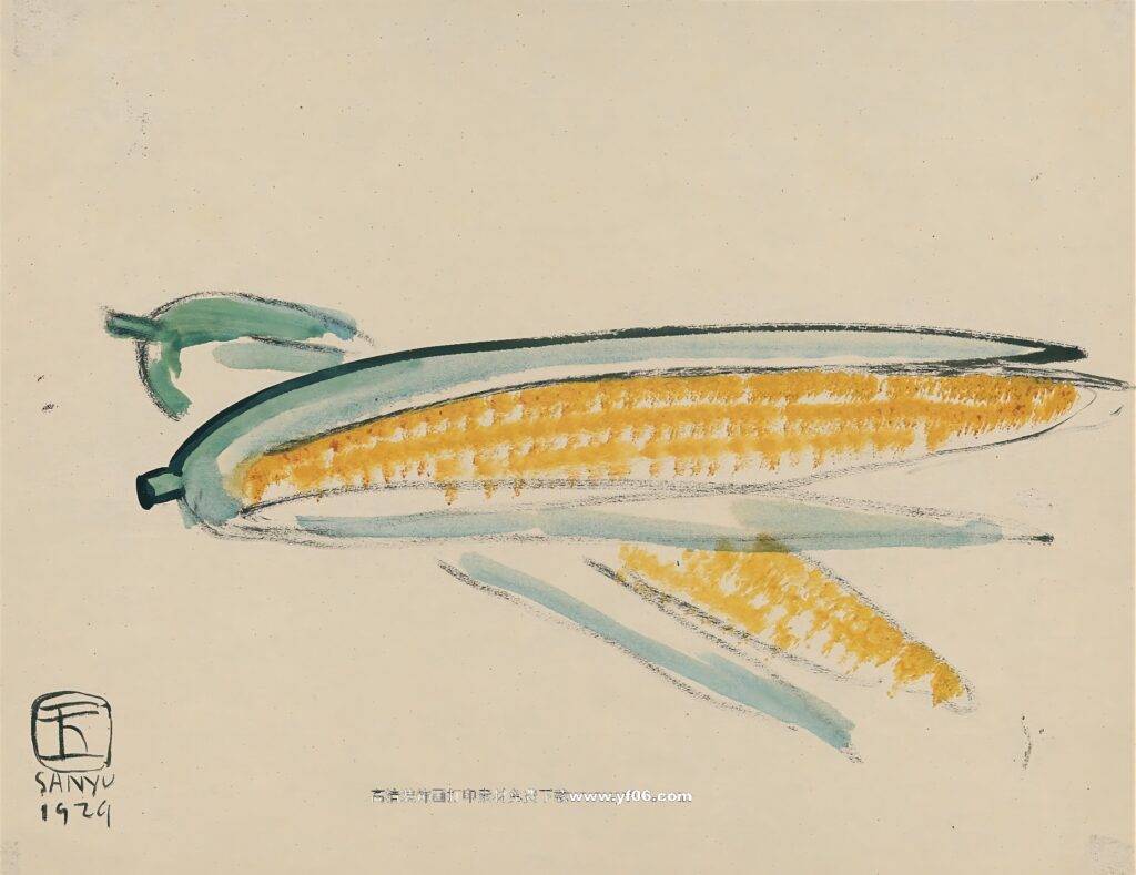 常玉高清素材免费下载41-乙霏美术素材网