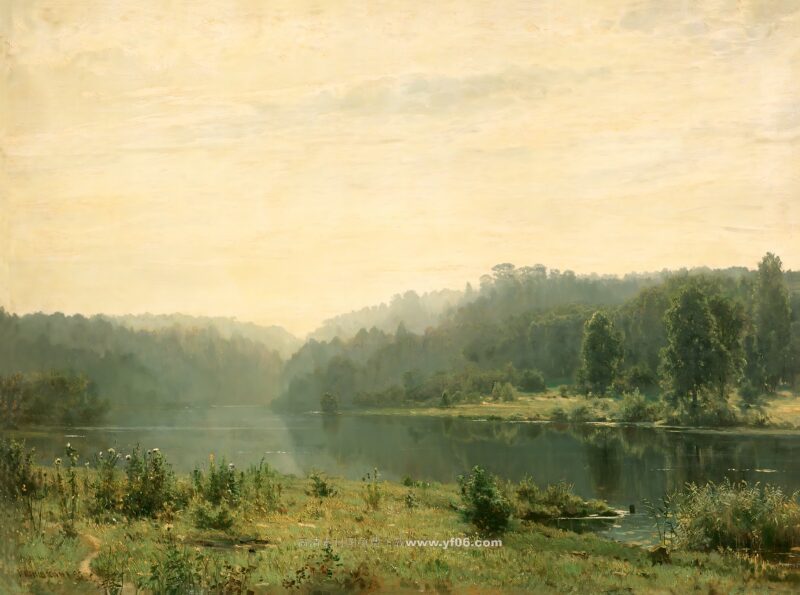 希施金高清写实油画素材免费下载——风景4-乙霏美术素材网