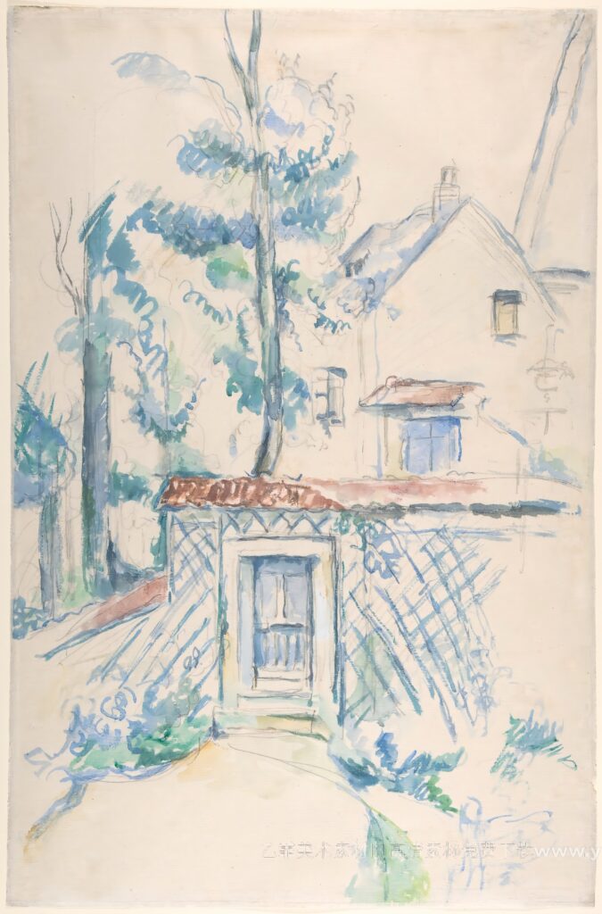 3p塞上风景水彩装饰画高清图免费下载风景（二）-乙霏美术素材网