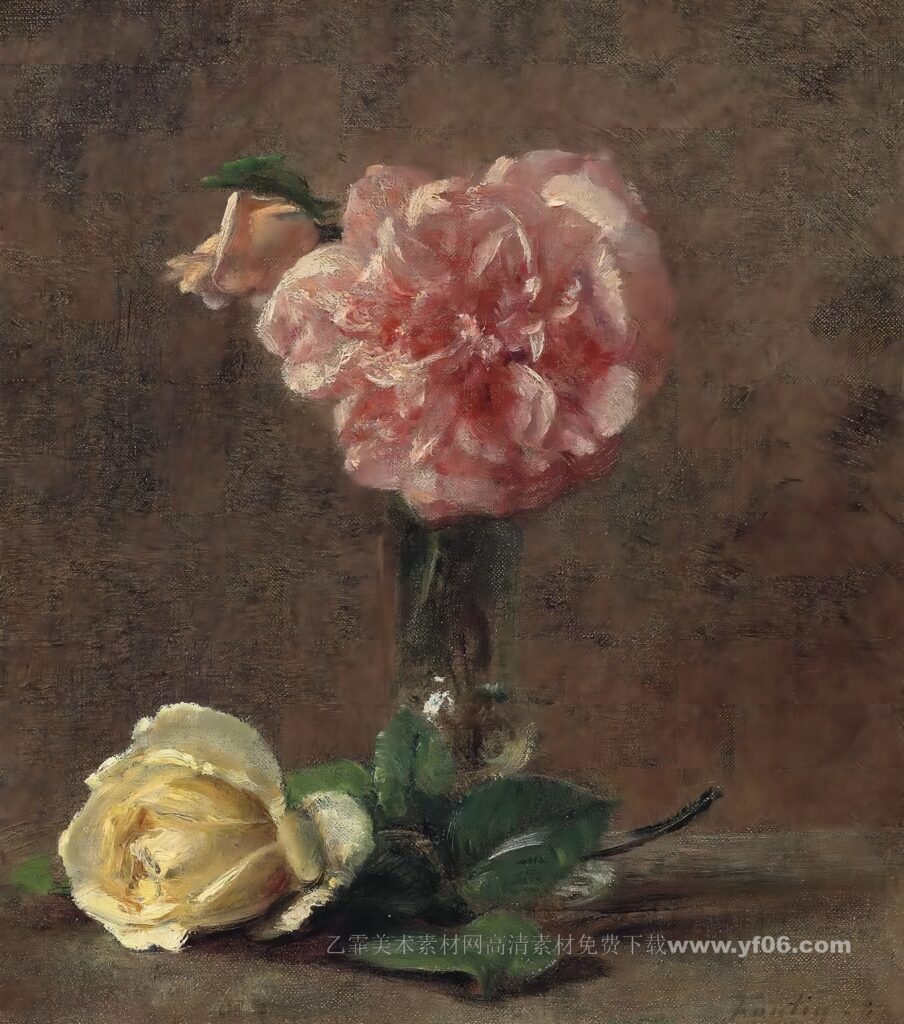 亨利·方丹-拉图尔高清油画素材下载二-乙霏美术素材网