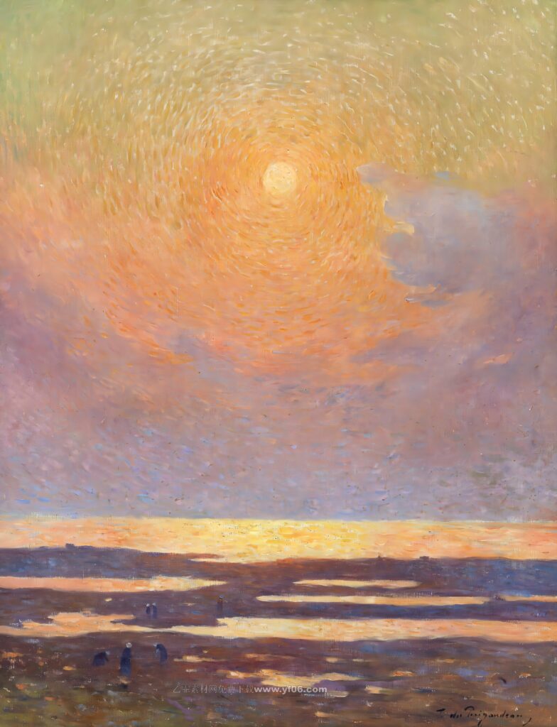 Sunset on the Coast, 1910_123834