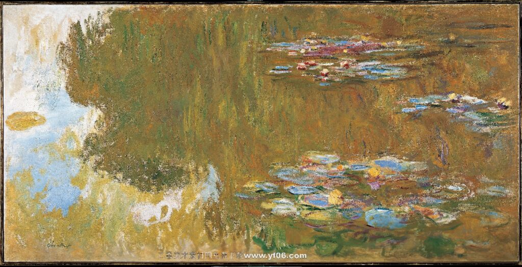 The Water Lily Pond, c. 1917-19 c. 1917-19