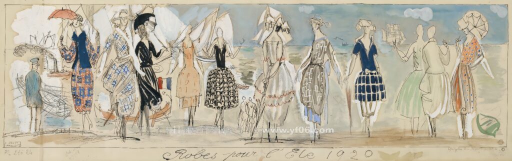 4p劳尔·杜飞风景油画装饰画高清素材图下载鲜花人物二-乙霏美术素材网