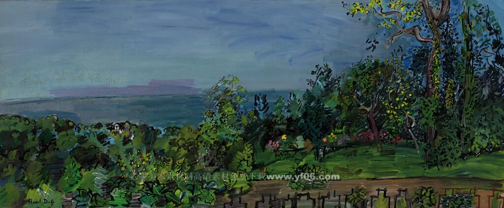 4p劳尔·杜飞风景油画装饰画高清素材图下载风景二-乙霏美术素材网