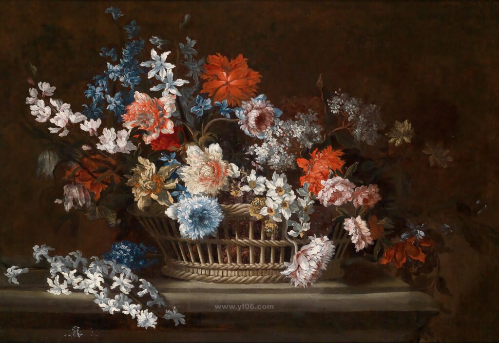 10p古典鲜花静物油画合集四十七-乙霏美术素材网