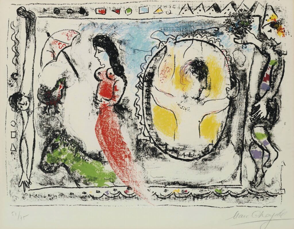 5p马克·夏卡尔高清图油画水彩装饰画打印素材免费下载八-乙霏美术素材网