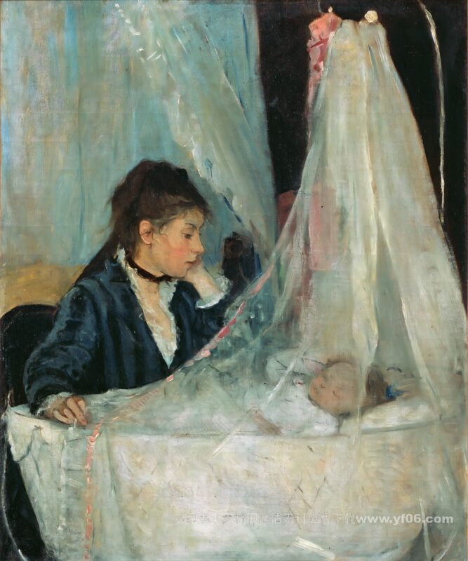 【法国】贝尔特·莫里索油画素材高清图免费下载-乙霏美术素材网