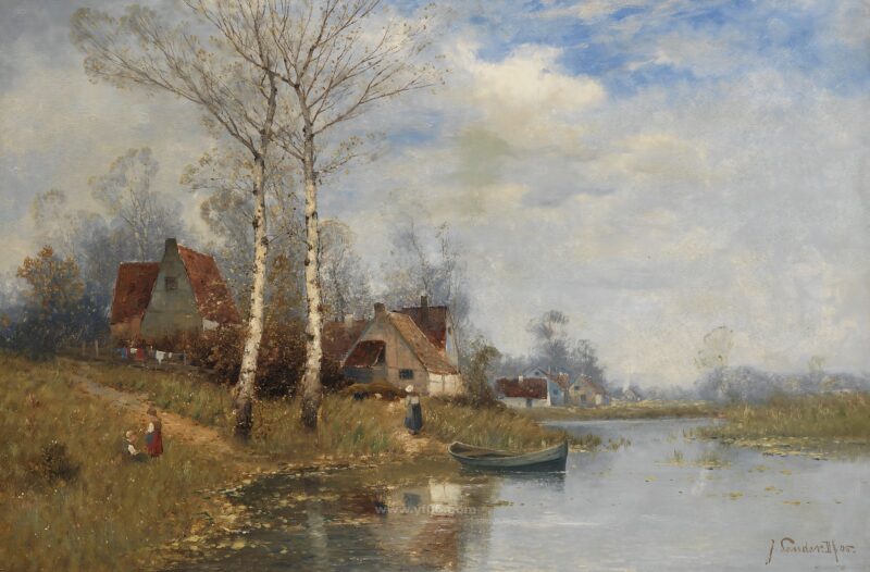 10p风景油画装饰画高清打印图下载二十八-乙霏美术素材网