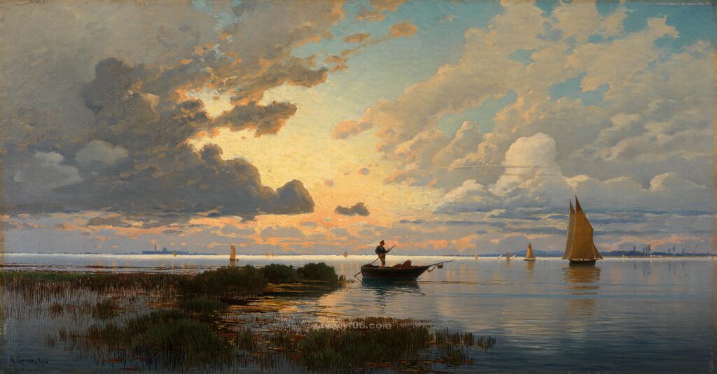 10p风景油画装饰画高清打印图下载二十二-乙霏美术素材网