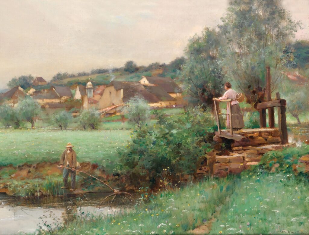 10p风景油画装饰画高清打印图下载二十二-乙霏美术素材网