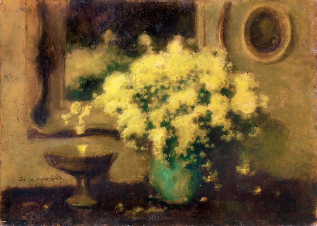 7p阿方斯·卡尔皮斯基油画作品高清打印素材一-乙霏美术素材网