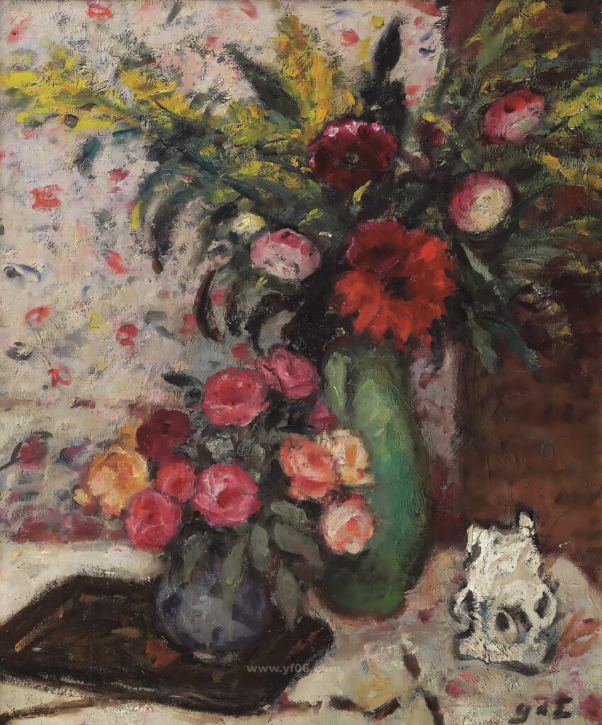 005-Georges d' Espagnat - Vase of Flowers_032458